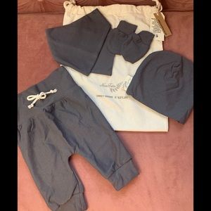 Handmade in Scotland Newborn boy gift set